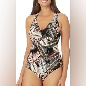 Hurley Swimsuit Tropical Floral One Piece S Small